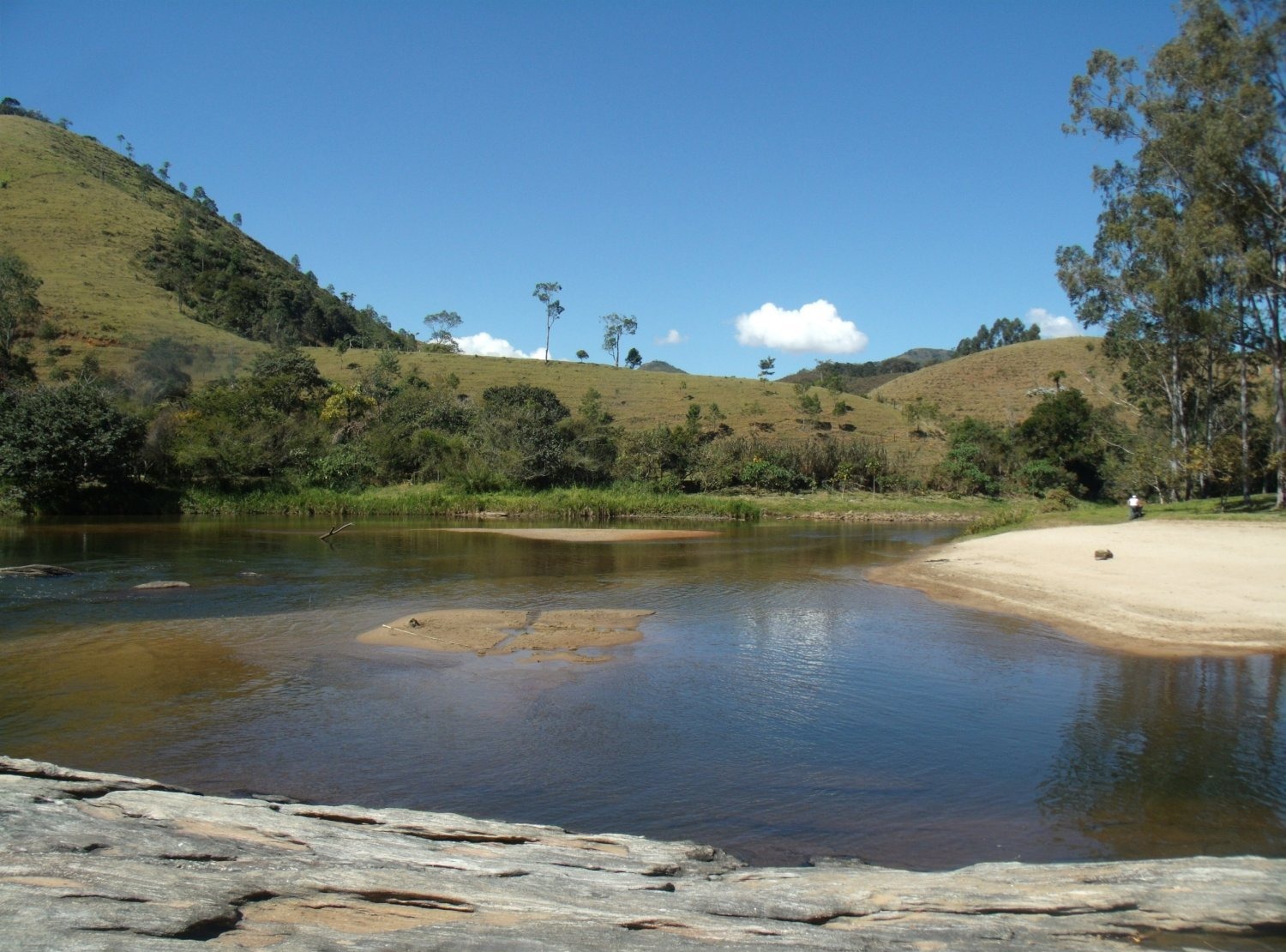 imagem da prainha de Jacuba