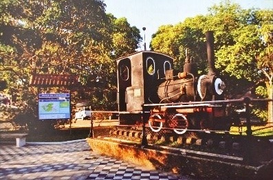 Imagem da praça do trenzinho